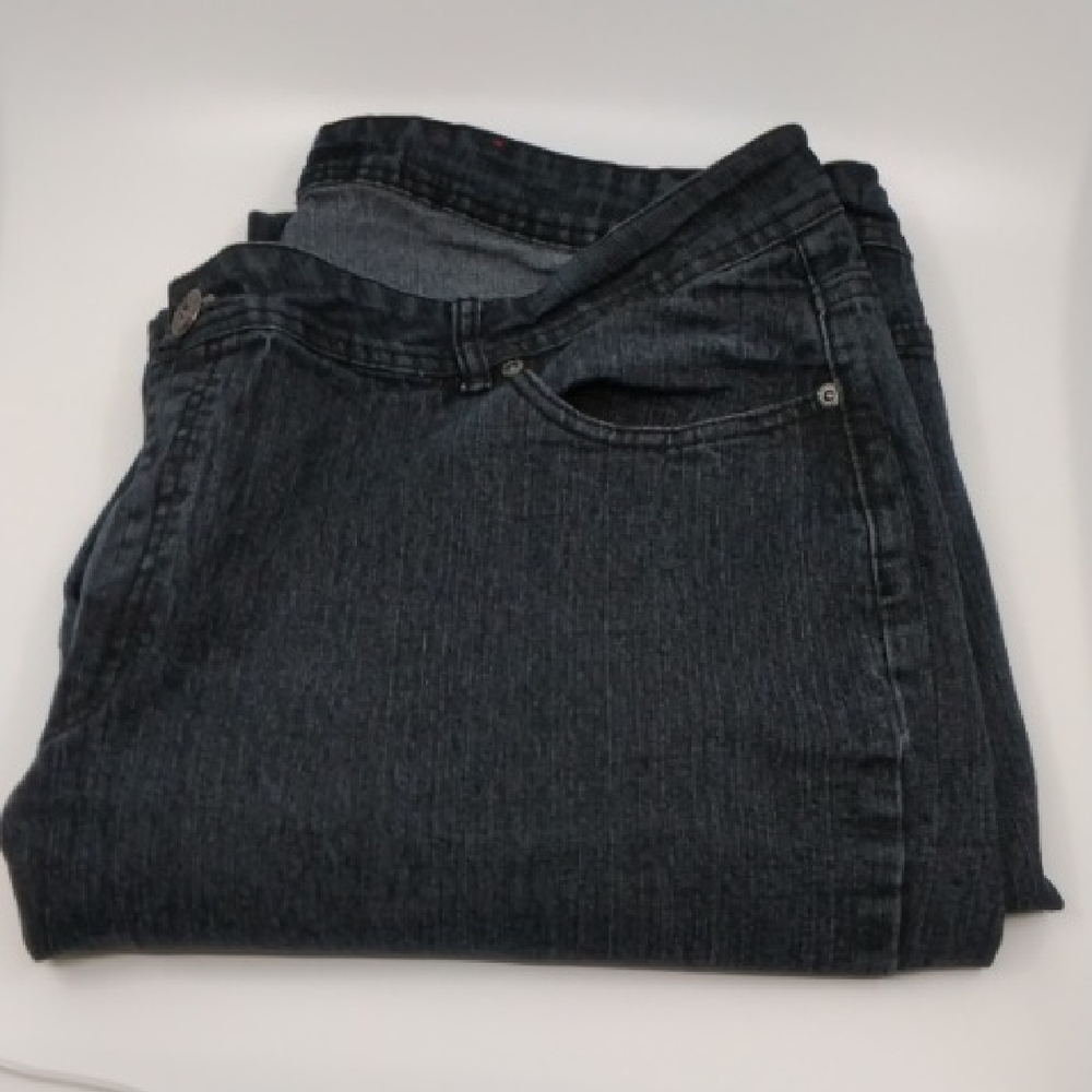 Tall 22W Ashley Stewart Charcoal Denim Jeans